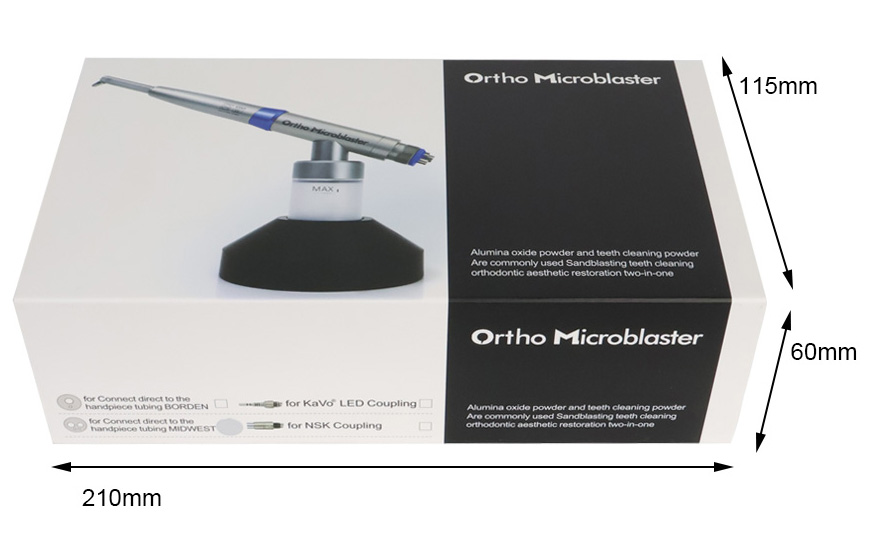 Dental Intraoral Aluminum Oxide Micro Sandblaster (Compatible KAVO Coupling)